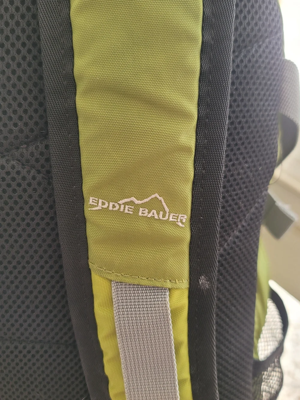 Eddie Bauer Trailhead Olive Green and Black Hiking Backpack